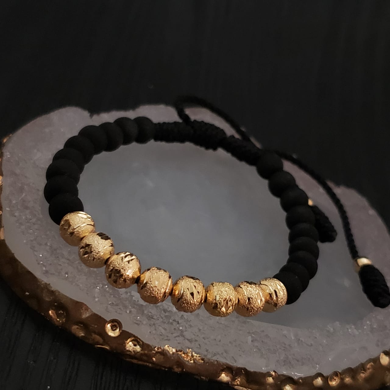 Pulsera Balín Diamantado #8 y Neopreno